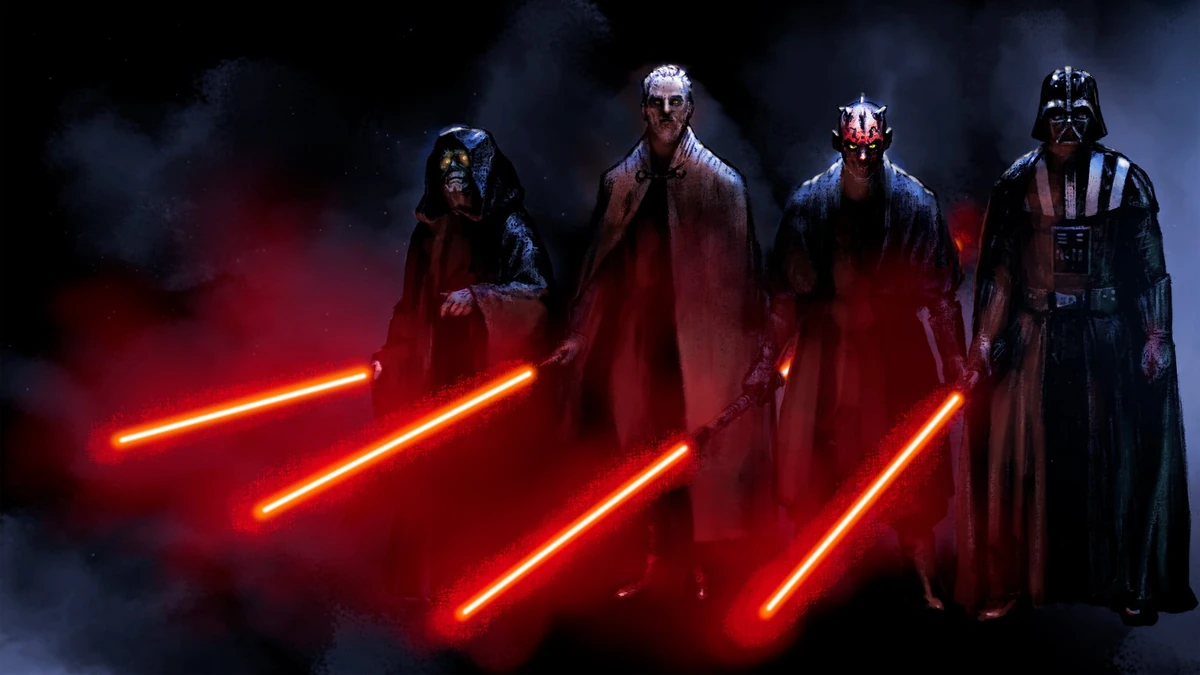 Sith members from Star Wars